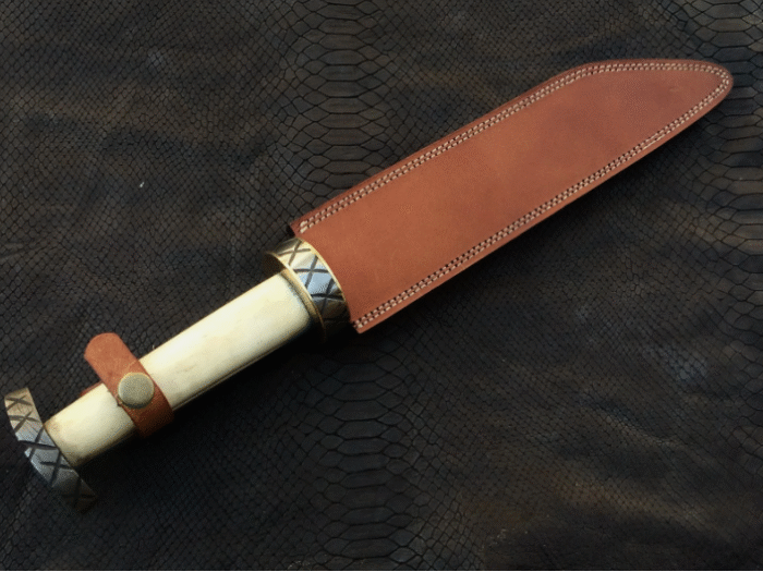 Medieval Viking Sax Bone Grip