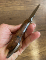 Damascus Bowie Knife 150 Layers | Chestnut Handle | Hunting, Camping, Survival