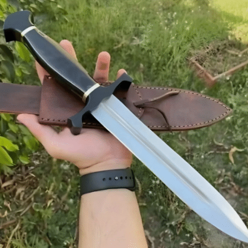 D2 TOOL STEEL HUNTING DAGGER KNIFE CAMPING KNIFE SURVIVAL KNIFE