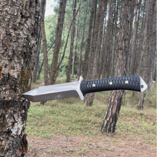 Custom Handmade Carbon Steel Blade Survival Bowie Knife | Hunting Knife Camping