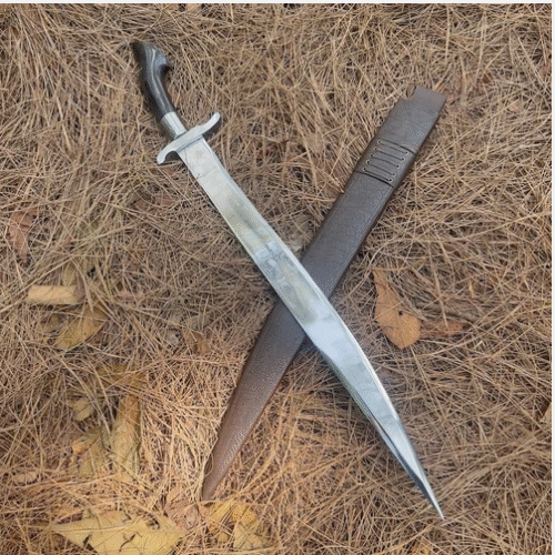 Custom Handmade Carbon Steel Blade Survival Viking Sword | Hunting Sword Camping