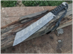 Damascus Steel Hunting  Knife