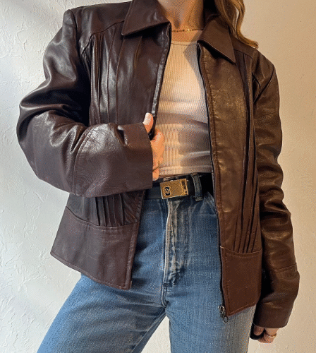 Brown Leather Jacket