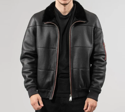 Sheepskin Leather Jacket
