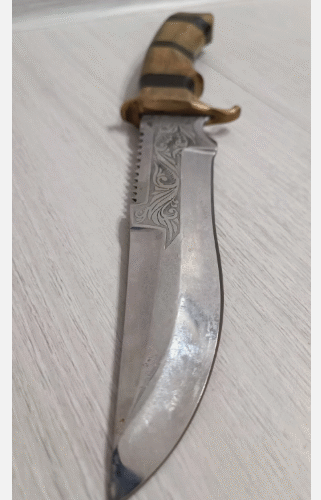 Damascus Hunting Knife
