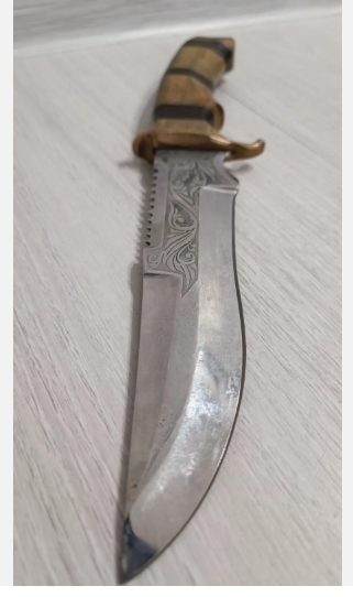 Damascus Hunting Knife