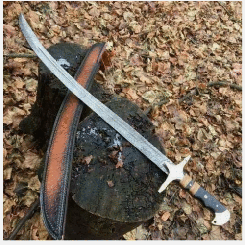 Damascus Steel Islamic Zulfiqar Sword