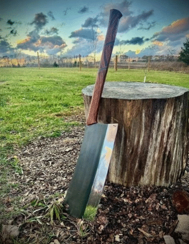 CARBON STEEL HUNTING MACHETE