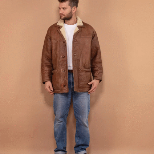 Sheepskin Shearling Coat