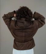 Biker Jacket with Hood