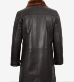 Dark Brown Shearling Coat
