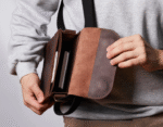 Genuine Leather Men's Messenger Bag