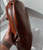 Handmade leather backpack