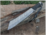 Damascus Steel Hunting  Knife
