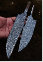 Damascus Steel Blank Blades