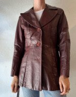 Burgundy Leather Jacket