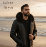 Hooded Leather Jacket