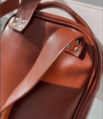 Handmade leather backpack