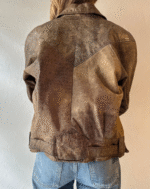 Leather Bomber Jacket