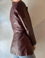 Burgundy Leather Jacket