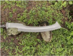 Carbon Steel Blade Survival Khopesh Sword