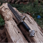 Damascus Steel Blade Viking Sword