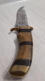 Damascus Hunting Knife