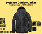 Embroidered Outdoor Jacket