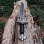 Damascus Steel Blade Viking Sword