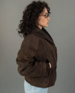 Biker Jacket with Hood