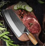 Butcher Chef Damascus Cleaver