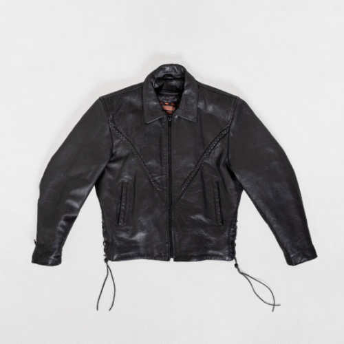 LEATHER MOTORCYCLE JACKET