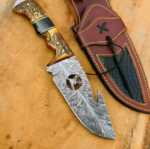 DAMASCUS HUNTING KNIFE