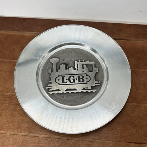 Wall Hanging Metal Pewter Plate