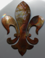 Copper/Bronze Plated Metal Wall Décor