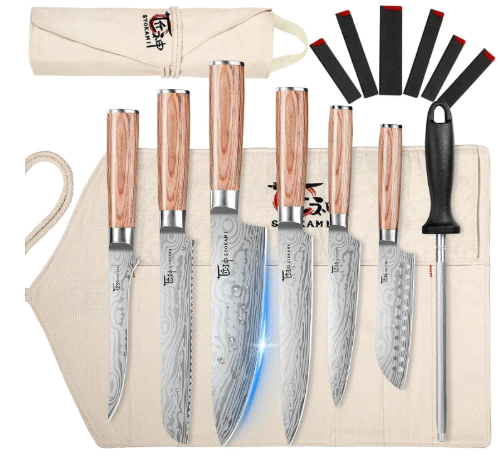 Stainless Steel Japanese Knife Set