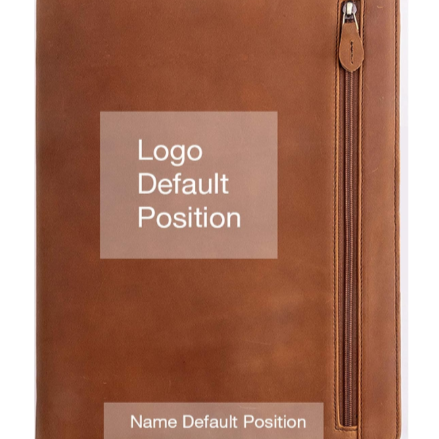 Personalized Leather Portfolio Padfolio