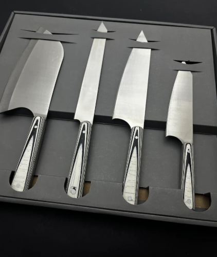 handmade stainless steel chef knife