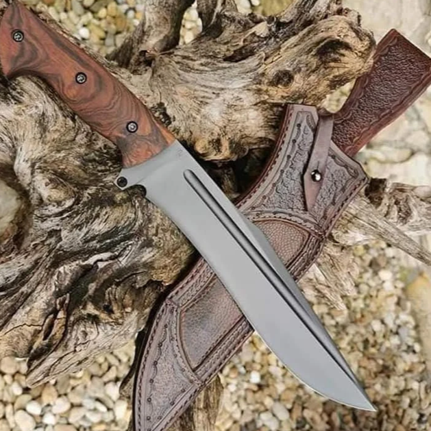1 D2 Steel Bowie Knife