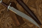 Damascus Steel Curved Blade