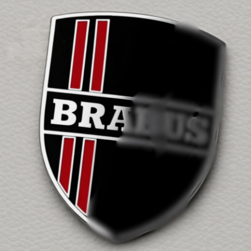 Car Black Metal Logo