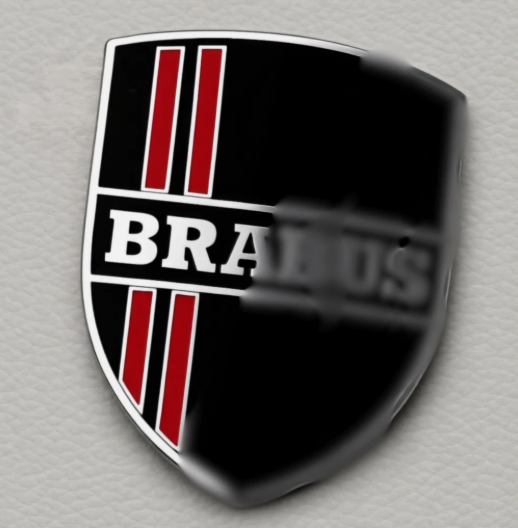 Car Black Metal Logo