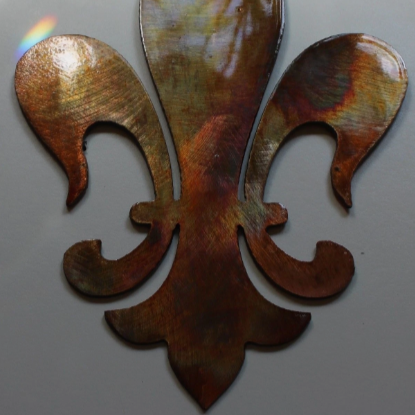 Copper/Bronze Plated Metal Wall Décor