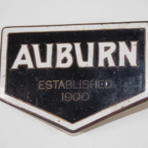 rare Auburn Speedster radiator emblem