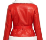 Women's Christmas Leather Jacket
