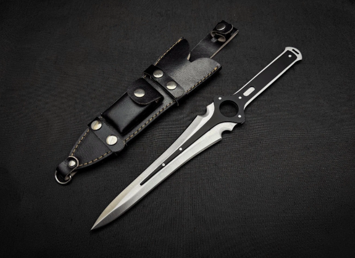 2 High Carbon Steel Dagger Knife