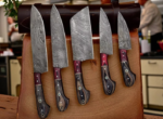 5PC Handmade Kitchen Knives