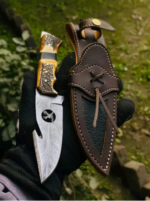 DAMASCUS HUNTING KNIFE