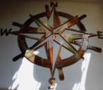 Compass Rose Wall Art Décor