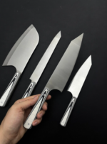 handmade stainless steel chef knife